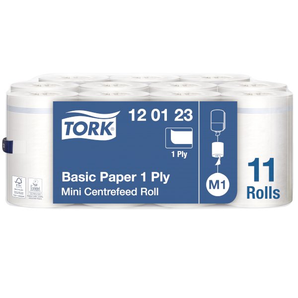 Полотенца бумажные Tork Universal 1-слойные рулон 120 м с центральной вытяжкой - фото №1