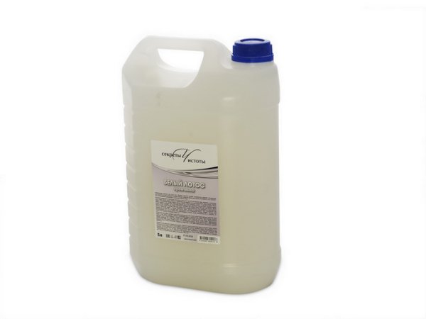 Жидкое крем-мыло Секреты Чистоты Белый Лотос, 5 литров 