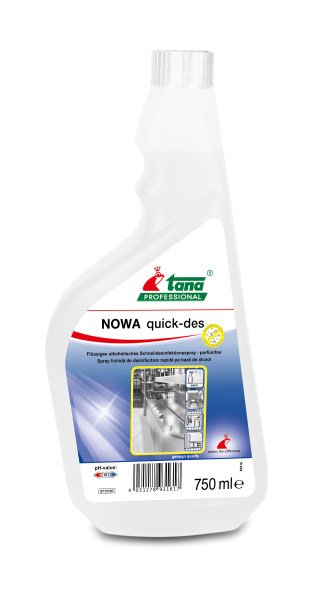 Средство для быстрой дезинфекции поверхностей TANA NOWA QUICK-DES 750 мл *10