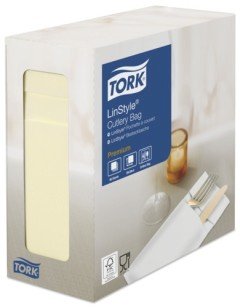 Конверты для приборов Tork LinStyle, 40х39 см, цвет шампань, 60 листов, 6 упаковок