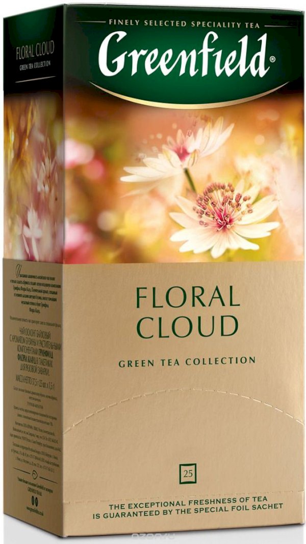 Чай Greenfield Floral Cloud оолонг с ароматом бузины и растительными компонентами *10