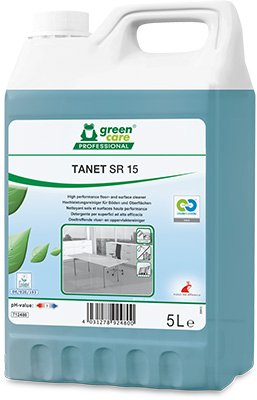 Эко средство для уборки полов и поверхностей green care PROFESSIONAL Tanet Sr 15, 5 л, в упаковке 2 штуки