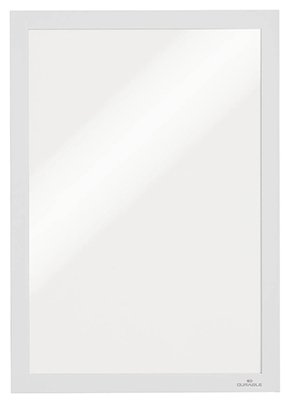 Рамка информационная самоклеящаяся Durable Duraframe, А4, белый - фото №1