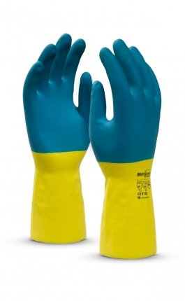 Перчатки Манипула Союз, латексные, неопрен, размер L, 0,70 мм