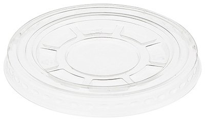 Крышка для стакана Pet Veggo, диаметр 95 мм, плоская, без отверстия, 100 штук