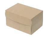 Коробка для пирожных Оригамо, 150х100х85 мм, крафт, 150 штук