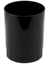 Подставка для ручек-стакан, 67х87 мм, черная
