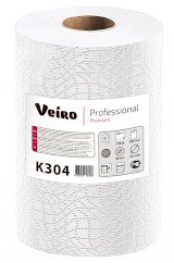 Полотенца бумажные Veiro Professional Premium 2-слойные в рулоне 160 метров