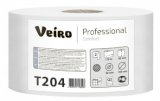 Туалетная бумага Veiro Professional Comfort T204, 2-слойная, белая, 170 метров, 12 рулонов в упаковке