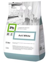 Ph Acti White Стиральный порошок для белого белья, 2,5 кг