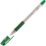 Ручка шариковая Pilot BPS, зеленая, манжетка, 0,32 мм