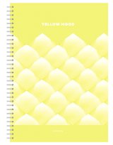 Тетрадь BG Yellow mood, А4, 80 листов, гребень, клетка, 18 штук