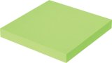 Блок самоклеящийся Workmate, 76х76 мм, неоново-зеленый, 100 листов