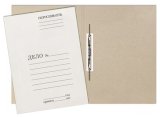 Папка-скоросшиватель Дело, А4, 320 г/м2, белая, немелованный картон