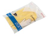 Перчатки резиновые Vileda Контракт, размер S, желтые