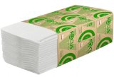 Полотенца бумажные Focus Eco, 23х20,5 см, V-сложения, 1-слойные, 250 листов, белые