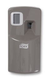 Диспенсер для аэрозольного освежителя воздуха Tork, серый пластик
