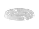 Крышка для стакана Pulsar, диаметр 95 мм, плоская, Pet, с крестовым отверстием, 800 штук