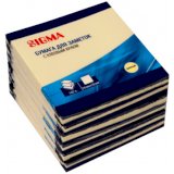 Блок самоклеящийся Sigma 76х76 мм, пастельно-желтый, Z-сложение, 100 листов (в 1 упаковке 6 блоков)