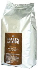 Кофе в зернах Piazza del caffe "Arabica Densa", вакуумный пакет, 1 кг 