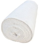 Ткань для пола нетканая, холстопрошивное полотно, 70 см х 50 м, 200 г/м2, белая