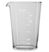 Мерный стакан 1000 мл в индивидуальной упаковке, стекло, ГОСТ 1770-74