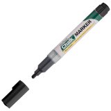 Маркер меловой MunHwa Chalk Marker, 3 мм, черный, спиртовая основа, 24 штуки