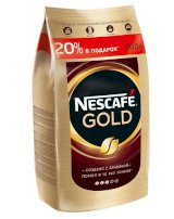 Кофе растворимый Nescafe Gold, пакет, 900 г
