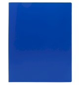 Папка с 20 файлами Workmate 15 мм, А4, 500 мкм, синяя