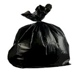 Мешки для мусора, ПВД, 125х125 см, 45 мкм, 300 литров, черные, 50 штук