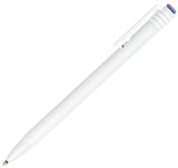 Ручка шариковая автоматическая СТАММ 500 синяя, узел 0,7 мм, толщина линии 0,5 мм