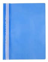 Папка-скоросшиватель Workmate А4, 120 мкм, голубая, 25 штук в упаковке