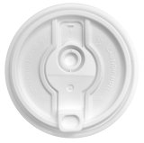 Крышка с белым клапаном для стакана, диаметр 90 мм, белая, комплект тип В (стакан 19-3920, 19-3921,19-3922 )