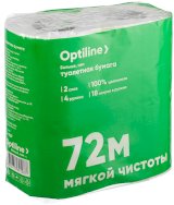 Туалетная бумага Optiline, 2-слойная, 18 метров, 4 рулона в упаковке