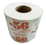 Туалетная бумага Майское утро №56, 1-слойная, переработанное сырье, на втулке, 30 рулонов в мешке