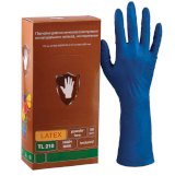 Перчатки латексные HIGH RISK Safe & Care, 13 г, размер L, 50 штук