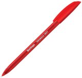 Ручка шариковая Berlingo Triangle 100T, красная, 0,7 мм, трехгранная, толщина линии 0,5 мм, 30 штук