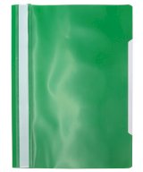 Папка-скоросшиватель пластик Workmate А4, 120 мкм, зеленая с прозрачным верхом