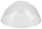 Крышка для стакана Pet Veggo, диаметр 95 мм, прозрачная, сфера без отверстия, 100 штук