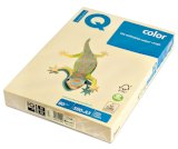 Бумага А3 IQ Color, 80 г/м, желтая YE23, 500 листов в пачке
