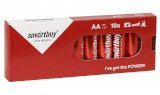 Батарейка SmartBuy AA (LR06) алкалиновая, 10 штук в картонной упаковке