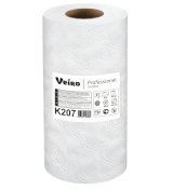 Полотенца бумажные в рулонах Veiro Professional Comfort K207, 2-слойные, белые, 50 листов, 2 рулона в упаковке