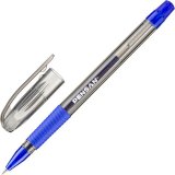 Ручка гелевая PenSan Soft Gel, синяя, манжетка, узел 0,5 мм, линия 0,35 мм