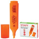 Текстовыделитель STAFF EVERYDAY, оранжевый, 1-5 мм, 12 штук в упаковке
