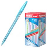 Ручка шариковая ErichKrause R-301 Spring Stick, синяя, 0,7 мм, 50 штук