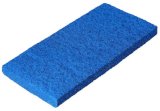 Пад абразивный Terso, 12х25 см, синий