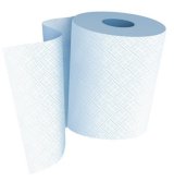 Протирочная бумага Focus Economic Choice, 2-слойная, ширина 24 см, 350 метров, белая с цветным тиснением, 2 рулона в упаковке