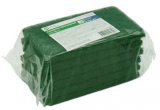 Губка абразивная TERSO, 155х90х10 см, зеленая, 6 штук в упаковке