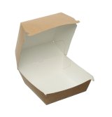 Коробка для гамбургера Оригамо Крафт, 120х120х100 мм, 400 штук