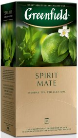 Чай травяной Greenfield Spirit Mate, 25 пакетиков в упаковке, 10 упаковок